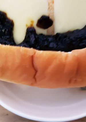 簡単佃煮チーズコッペパンサンド-レシピのメイン写真