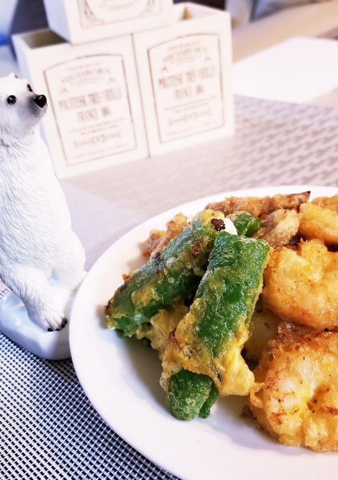 赤エビと野菜の卵揚げ-レシピのメイン写真