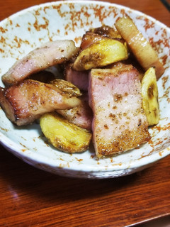 おつまみベーコン!ニンニク炒め-レシピのメイン写真