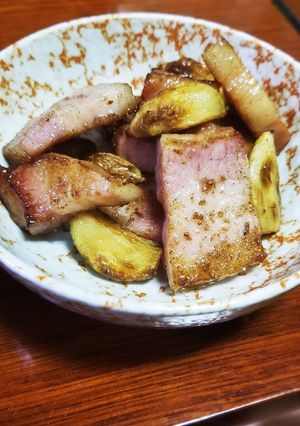 おつまみベーコン！ニンニク炒め-レシピのメイン写真