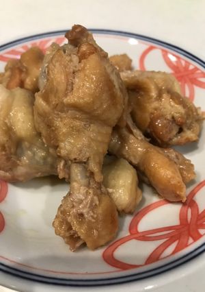 味付け簡単!圧力鍋で甘辛ほろ鶏手羽元煮-レシピのメイン写真