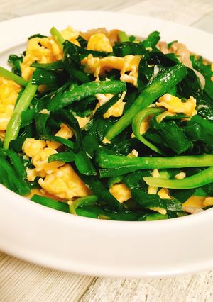 ご飯が進む！簡単美味しい☆ニラ玉-レシピのメイン写真