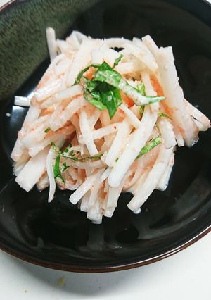 大根と明太子の和え物-レシピのメイン写真