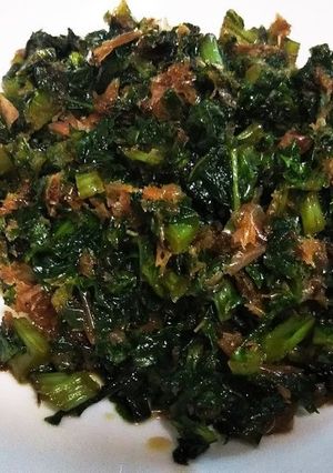 大根の葉の甘辛炒め-レシピのメイン写真
