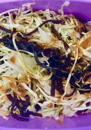 千切りキャベツの塩昆布和え-レシピのメイン写真