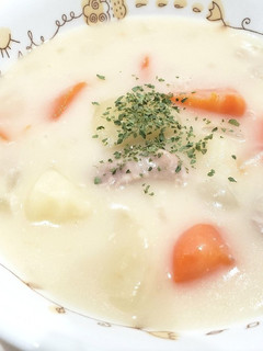 ホットクック♥チキンクリームシチュー♪-レシピのメイン写真