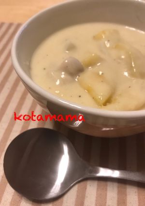 ほっこり☆豆乳スープ-レシピのメイン写真