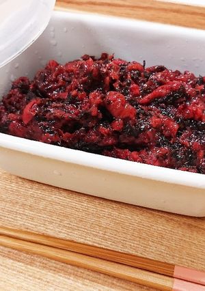 甘めが美味しい！蜂蜜入り自家製梅びしお-レシピのメイン写真