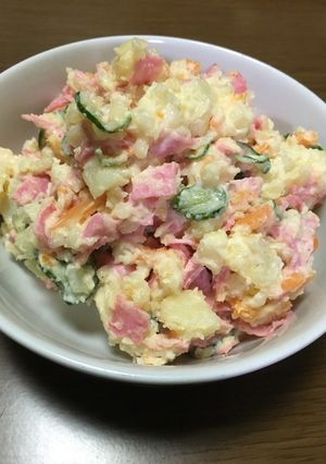 ご飯にも合う＊カラフルポテサラ＊-レシピのメイン写真