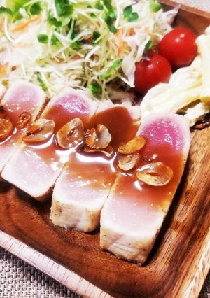 まぐろのレアステーキ-レシピのメイン写真