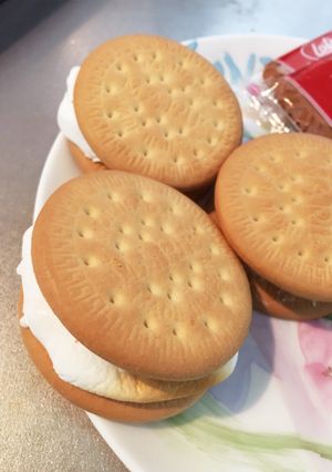 BBQのデザートにも！マシュマロサンド-レシピのメイン写真