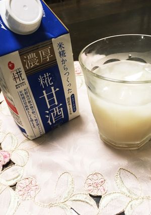 麹甘酒と焼酎でマッコリ〜〜気分！-レシピのメイン写真