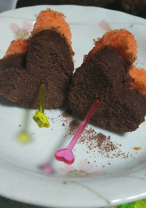 ♡生チョコハートケーキ♡-レシピのメイン写真