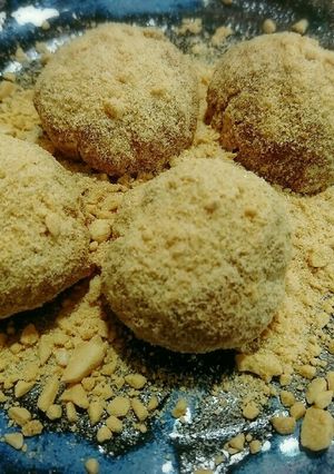 旨っ♥簡単おはぎ(ピーナッツきな粉)-レシピのメイン写真
