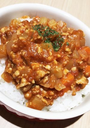 ご飯がススム！トマトシチュー-レシピのメイン写真
