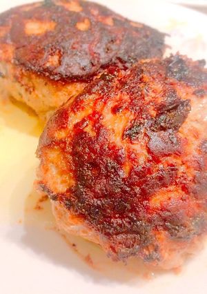ふっくらジューシー☆基本のハンバーグ-レシピのメイン写真