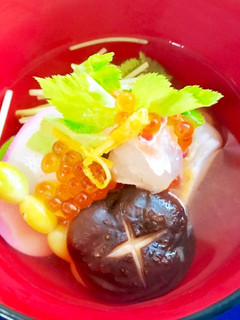 鯛のお雑煮-レシピのメイン写真