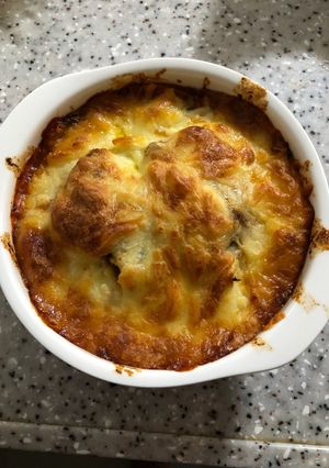 サバ味噌とキムチのチーズ焼き-レシピのメイン写真