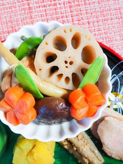 おせちの、煮しめ-レシピのメイン写真