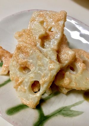 レンコンのたらこマヨあえ-レシピのメイン写真