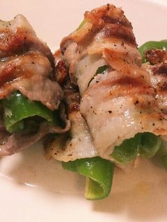 ピーマンととろけるチーズの豚肉巻き-レシピのメイン写真