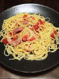 フレッシュトマトのペペロンチ-ノ-レシピのメイン写真