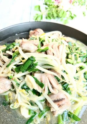 パパっと発酵おかず♪塩麹砂肝ニラ炒め-レシピのメイン写真