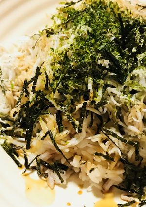 海苔と塩昆布で混ぜごはん●しらすごはん-レシピのメイン写真