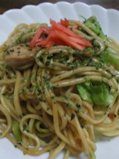 鶏肉入り焼きそば-レシピのメイン写真