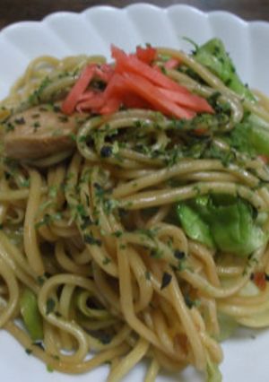 鶏肉入り焼きそば-レシピのメイン写真