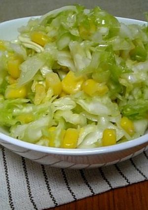 きゃべつシャキシャキ簡単さっぱりサラダ-レシピのメイン写真