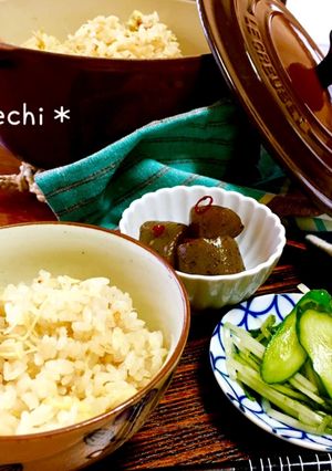 生姜とお揚げの炊き込みご飯-レシピのメイン写真