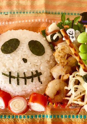 ハロウィンお弁当-レシピのメイン写真