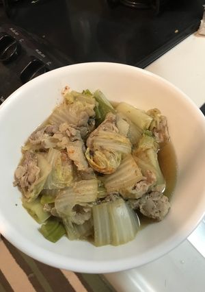 軽巡ホ級と白菜のミルフィーユ-レシピのメイン写真