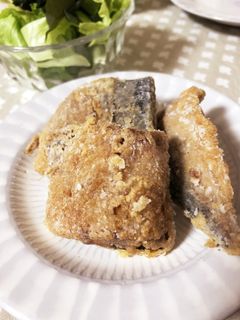 簡単!鯖のカレー風味竜田揚げ-レシピのメイン写真