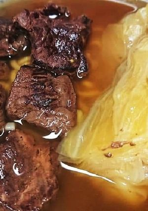鯨ラーメン-レシピのメイン写真