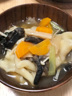 祖母のつるつるひっつみ(すいとん)-レシピのメイン写真