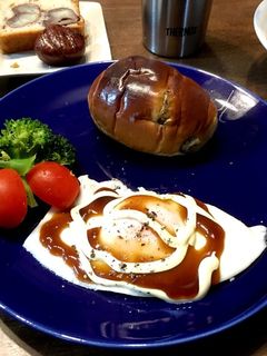目玉焼きにお好みソース♫-レシピのメイン写真