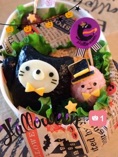 すみっコぐらし★ハロウィンキャラ弁★-レシピのメイン写真