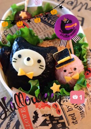 すみっコぐらし★ハロウィンキャラ弁★-レシピのメイン写真
