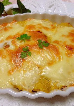 野菜ジュースdeさつまいもキッシュ-レシピのメイン写真