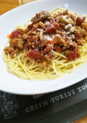 クィーンクック☆根菜ミートパスタ-レシピのメイン写真