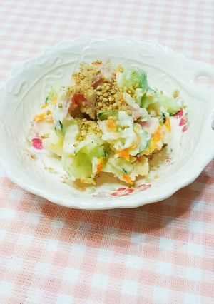 香ばしセサミポテサラ!-レシピのメイン写真