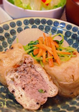 汁がじゅっわ〜な まん丸がんもの肉詰め煮-レシピのメイン写真