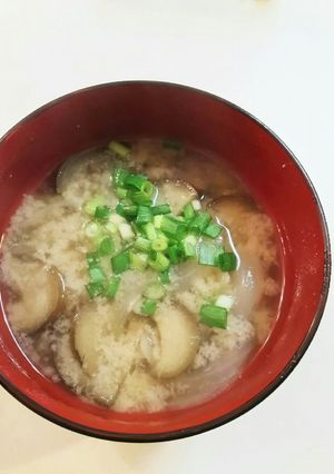 茄子と玉葱の味噌汁-レシピのメイン写真