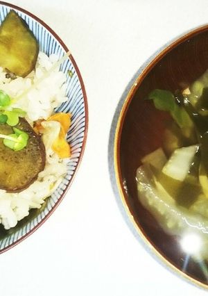 舞茸飯と白菜汁（血管ダイエット1293）-レシピのメイン写真