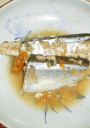 秋刀魚の梅煮-レシピのメイン写真