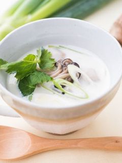 さといもと深谷ねぎのミルクスープ-レシピのメイン写真