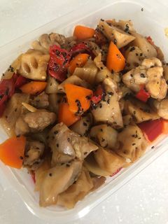 鶏肉のゴロゴロ甘酢炒め-レシピのメイン写真