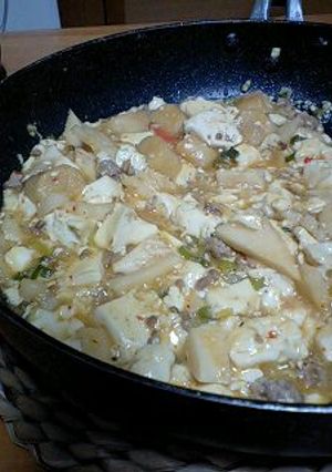 簡単☆お麩！マーボー豆腐-レシピのメイン写真